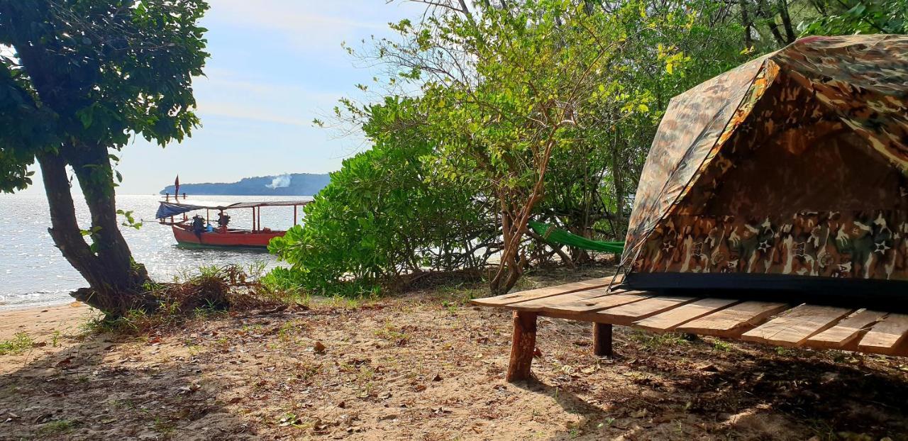 Отель Crusoe Koh Takiev Island Koh Ta Kiev Экстерьер фото