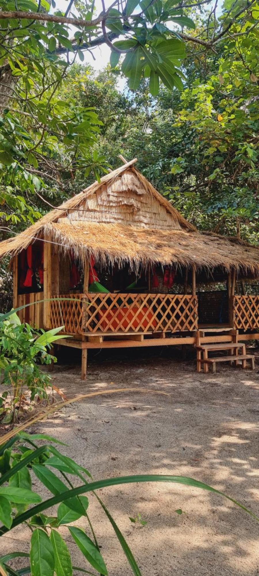 Отель Crusoe Koh Takiev Island Koh Ta Kiev Экстерьер фото