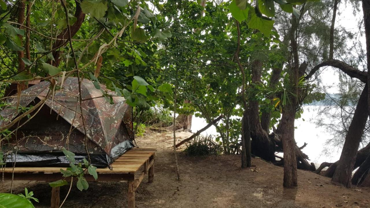 Отель Crusoe Koh Takiev Island Koh Ta Kiev Экстерьер фото