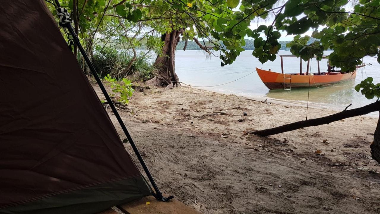 Отель Crusoe Koh Takiev Island Koh Ta Kiev Экстерьер фото