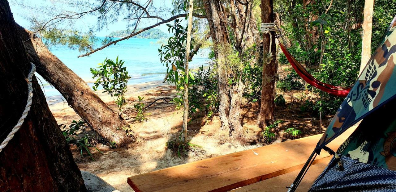 Отель Crusoe Koh Takiev Island Koh Ta Kiev Экстерьер фото
