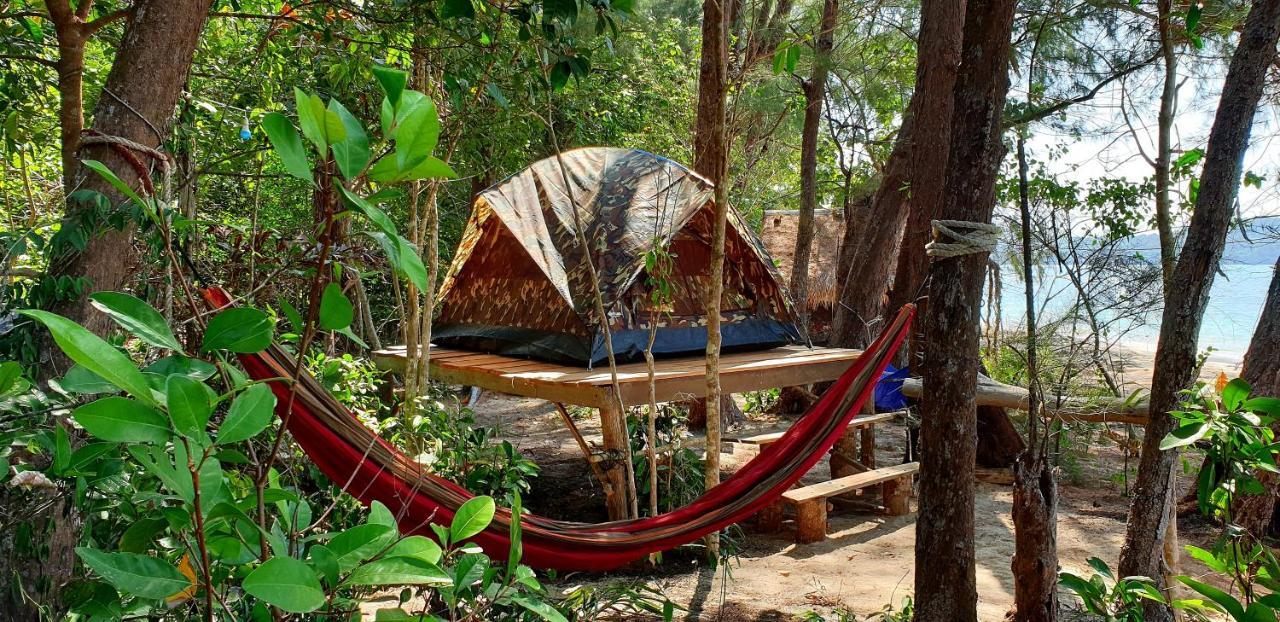 Отель Crusoe Koh Takiev Island Koh Ta Kiev Экстерьер фото